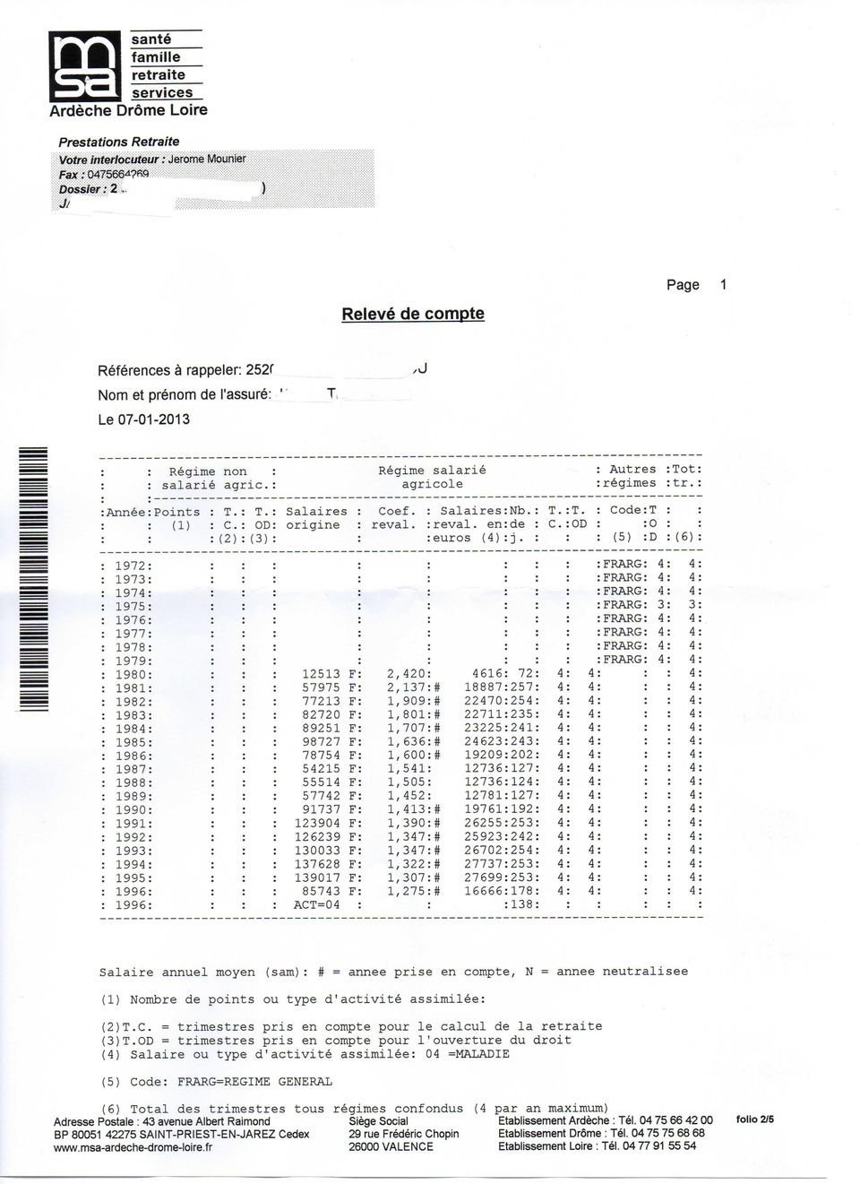 comment obtenir une notification de retraite pour pôle emploi