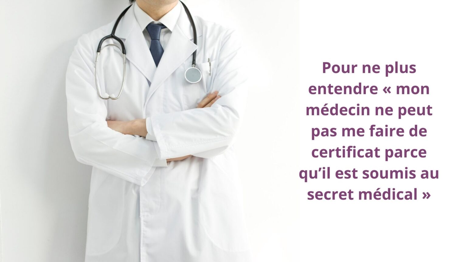 Comment je peux obtenir un certificat médical