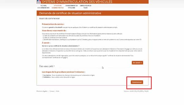 DEPART LOBTENTION DUN CERTIFICAT DE NON GAGE POUR PARTICULIERS MINISTERE DE LINTERIEUR
