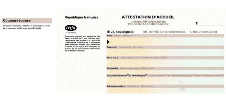 Téléchargez le certificat de concubinage pour obtenir votre titre de séjour