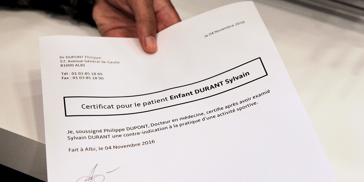 Téléchargez le certificat médical enfant malade : modèle et validité